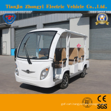 Ce Approved Battery Powered Classic Shuttle Electric Sightseeing Tourist Vehicle for Resort